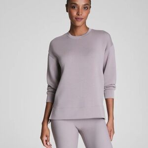 SPANX AirEssentials® Crewneck Tunic in Coastal Fog Color